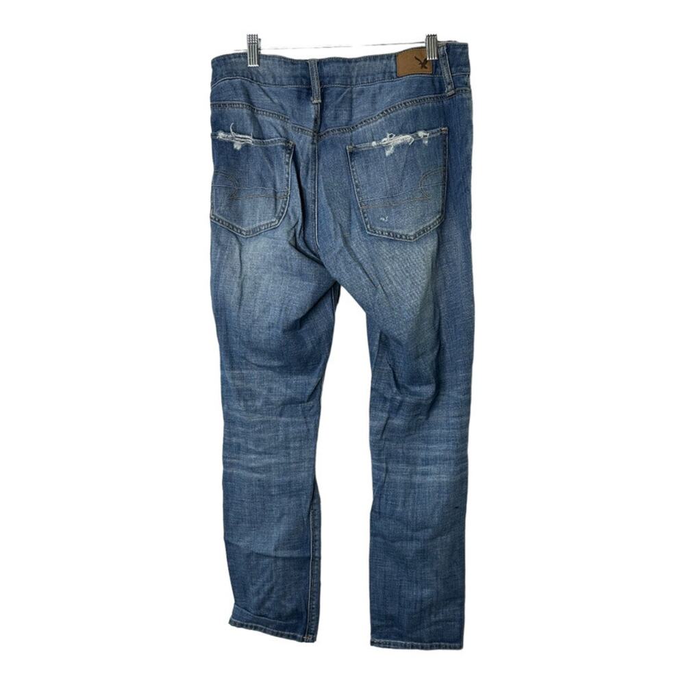 American Eagle Outfitters TOMGIRL Distressed Jeans Women's Size 6 - Picture 3 of 10